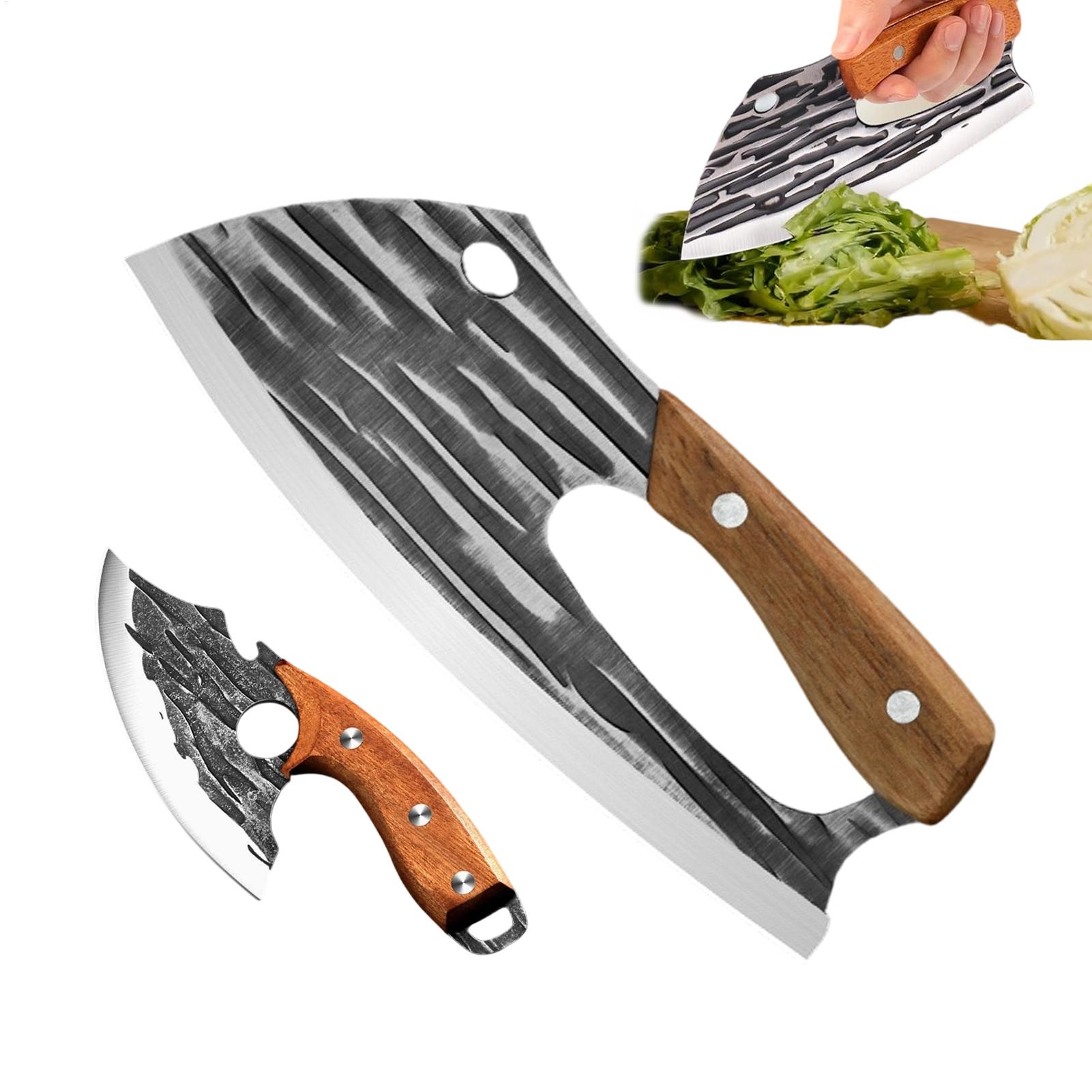 Meal Prep Kitchen - 2pcs Meat Cleaver Heavy Duty Bone