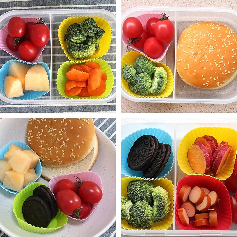 Lunch Box Divider Cup Reusable - огляд і ціна Meal Prep Template