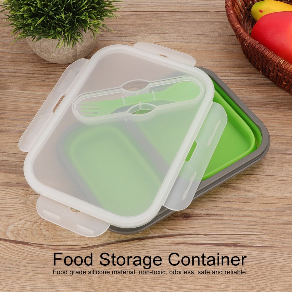 2PCS Practical 1000ml Collapsi - огляд і ціна Meal Prep Bowl