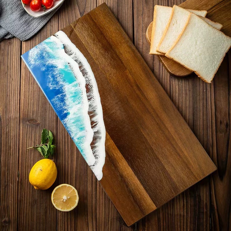 Acacia Wood Cutting Board with - огляд і ціна Meal Prep Kitchen