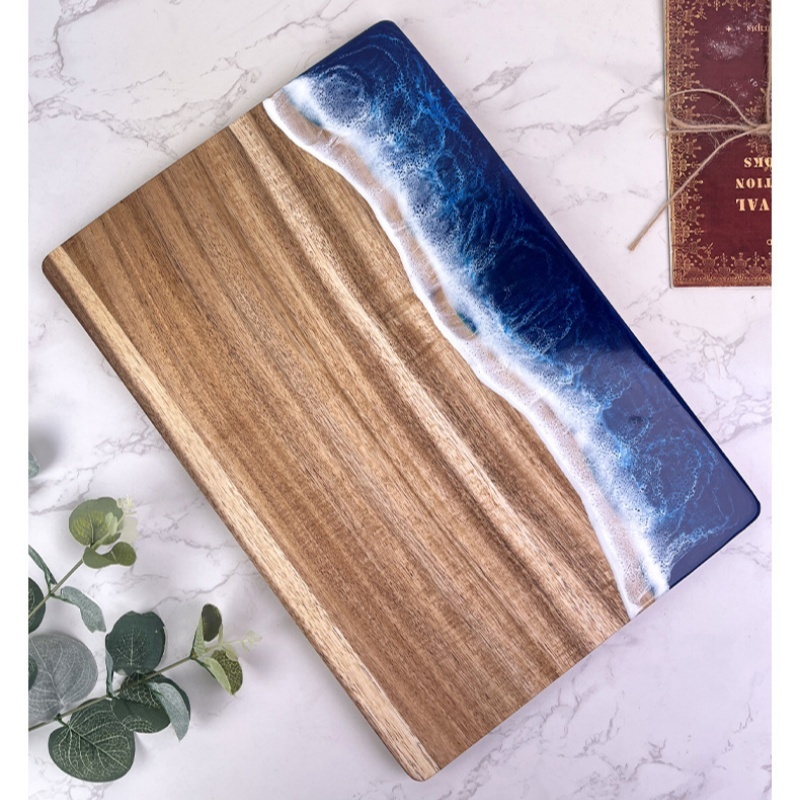 Acacia Wood Cutting Board with - огляд і ціна Meal Prep Kitchen