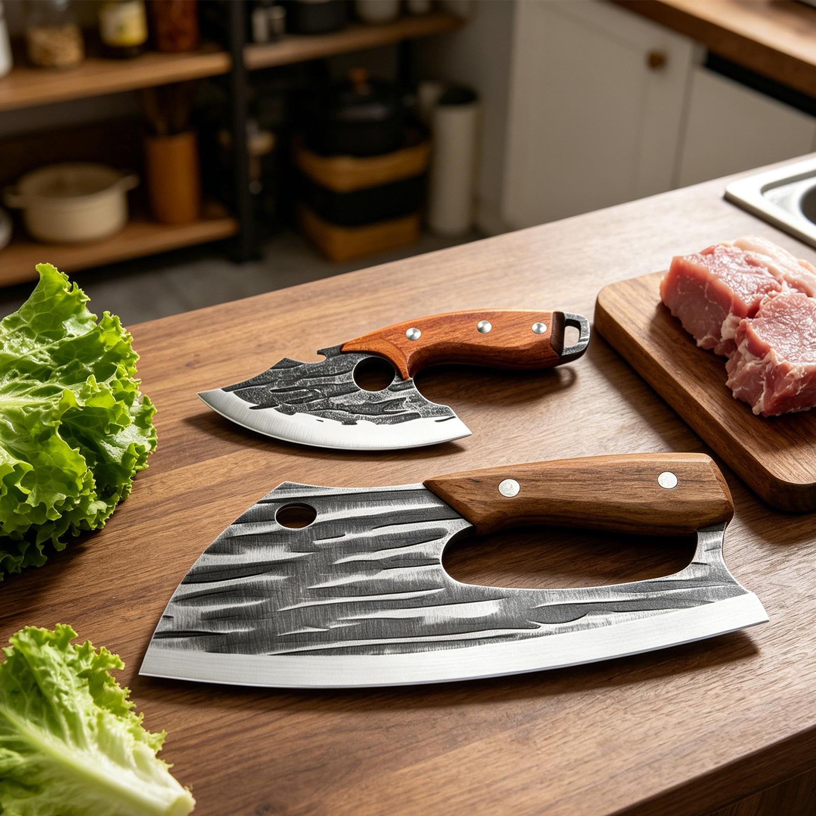 2pcs Meat Cleaver Heavy Duty B - огляд і ціна Meal Prep Kitchen