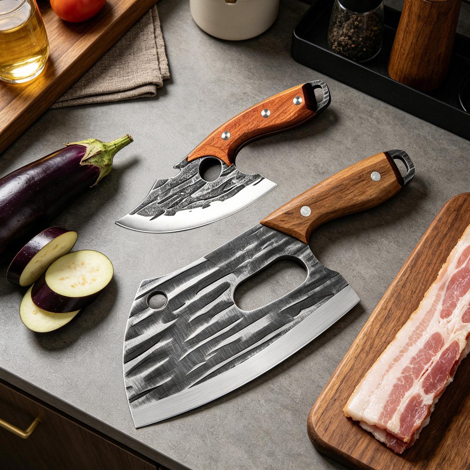 2pcs Meat Cleaver Heavy Duty B - огляд і ціна Meal Prep Kitchen