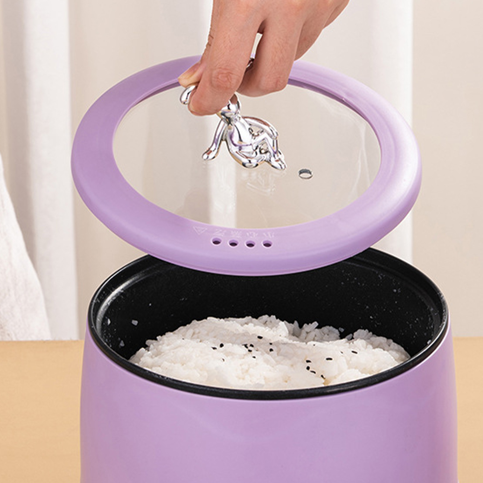 Smart Electric Mini Rice Cooke - огляд і ціна Meal Prep With Rice