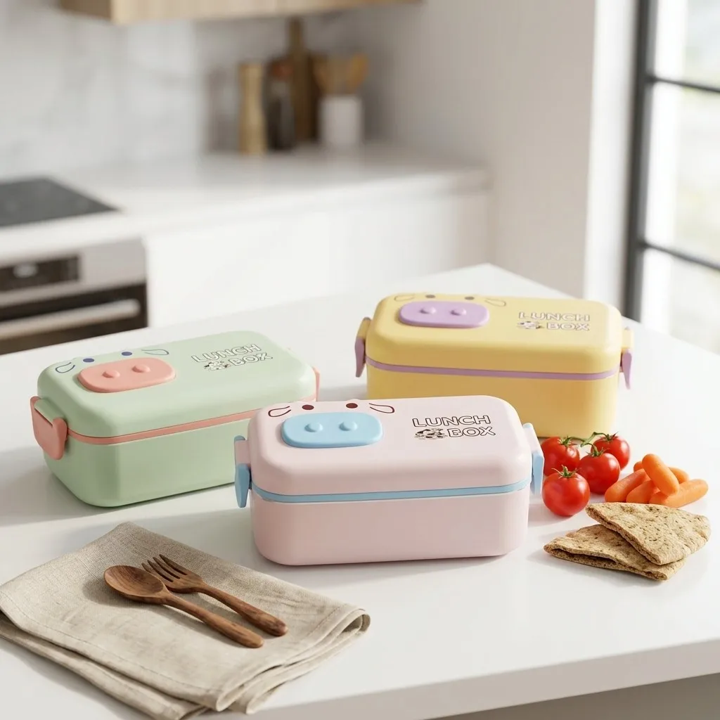 Microwavable Plastic Bento Box - огляд і ціна Meal Prep Or Prep Meal