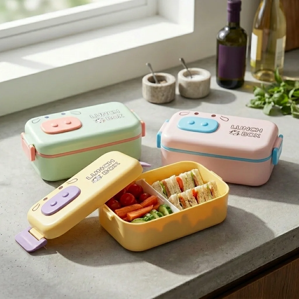 Microwavable Plastic Bento Box - огляд і ціна Meal Prep Or Prep Meal