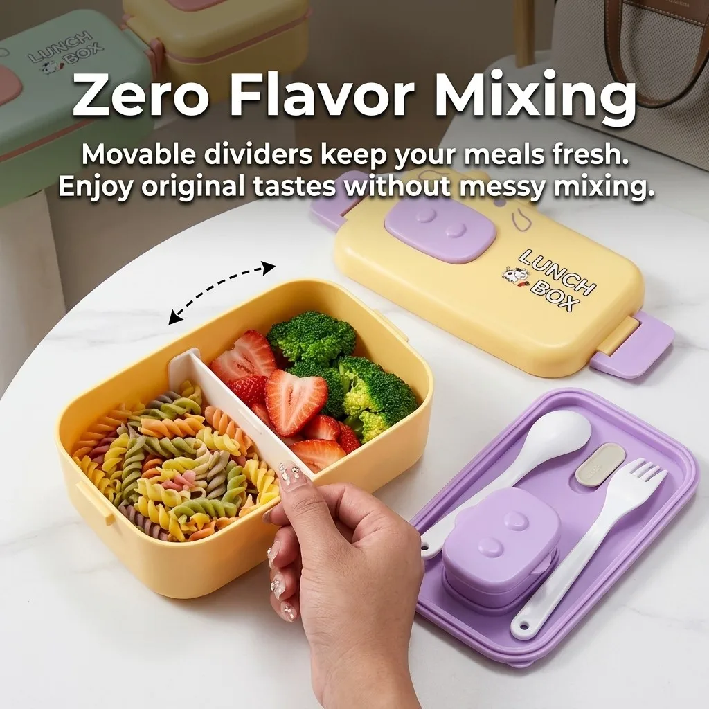 Microwavable Plastic Bento Box - огляд і ціна Meal Prep Or Prep Meal