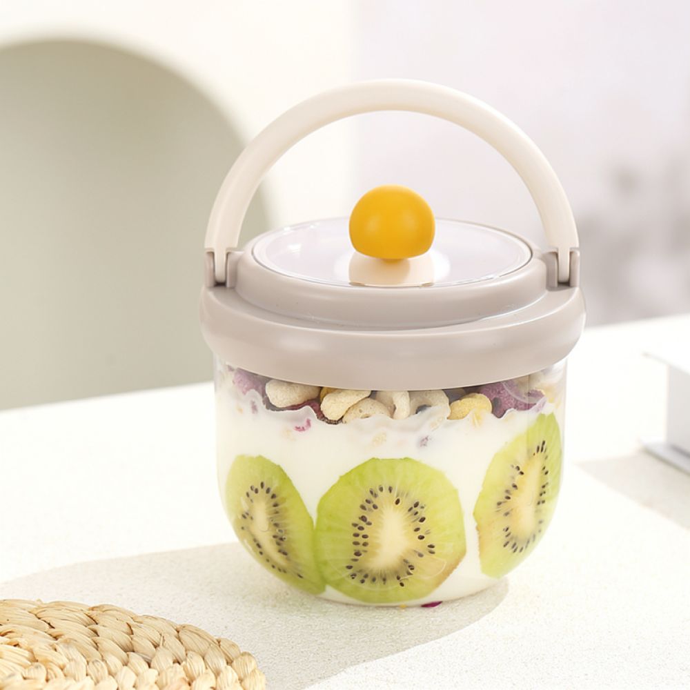 Round Portable Salad Container - огляд і ціна Meal Prep Bowl
