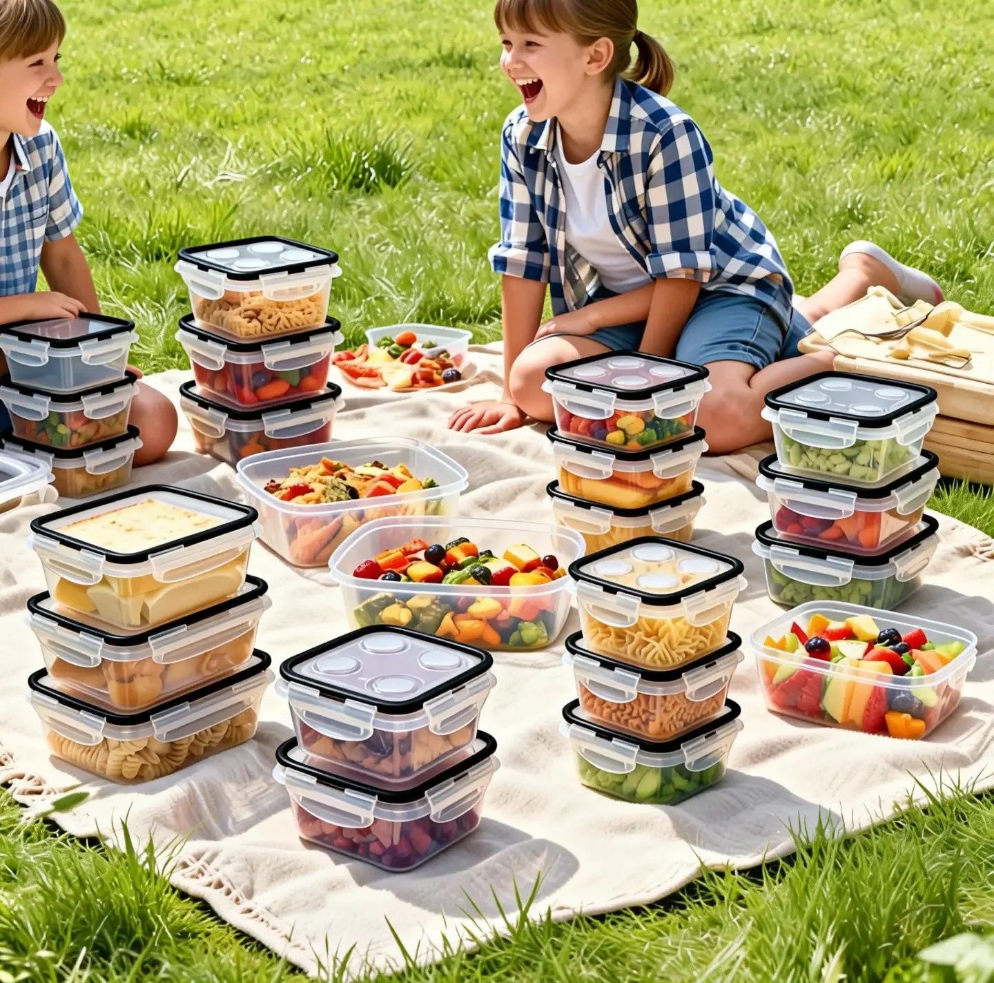12Pcs Airtight Food Storage Co - огляд і ціна Meal Prep Kitchen