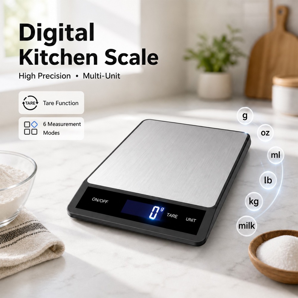 Waterproof Digital Kitchen Sca - огляд і ціна Meal Prep Kitchen