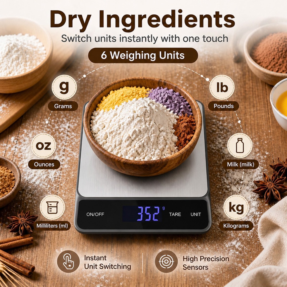 Waterproof Digital Kitchen Sca - огляд і ціна Meal Prep Kitchen